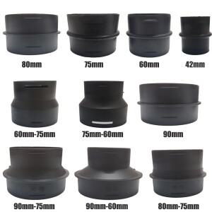 42/60/75/80/90mm 자동차 히터 덕트 감속기 호스 튜브 커넥터 디젤 주차 용 Webasto 파이프 조이너