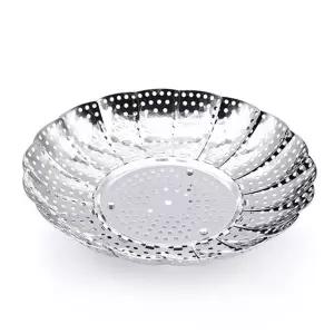 스테인리스 찜기 접이형 확장형 조리용 스텐 찜기 국내산 다용도 고구마 도구 스팀 삼발이