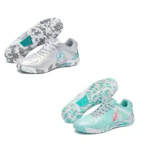 스타 남여공용 족구화 에어록스 (실버, 민트) 신발주머니 시합용 풋살화 운동화