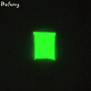 옐로우 그린 야광 파우더 슈퍼 브라이트 형광 에폭시 수지 페인트 DIY 매니큐어 50 gLot