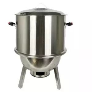 항아리 바베큐 훈제 드럼통 삼겹살 그릴 캠핑 야외 숯불 화로 훈연기 꼬치 구이 화덕 오븐