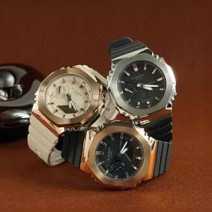 (4종류) 지샥 시계 42mm 미니 지얄오크 커스텀 카시오 메탈 케이스 전자