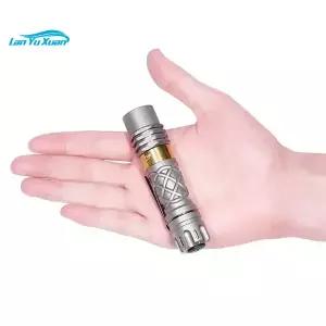 Lumintop Antman Titanium 700 MetersThrow 미니 흰색 손전등 14500 셀 레프 토치