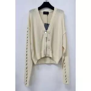 [코데즈컴바인](타임스퀘어점패션관)소매디테일 변형 크롭 가디건 (CIC-CD570W9)