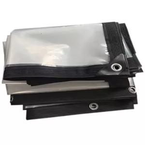 두꺼운비닐 투명 방수 천막 대형 우풍 덮개 창문 차양막 캐노피 방풍 베란다커튼 야외 실외