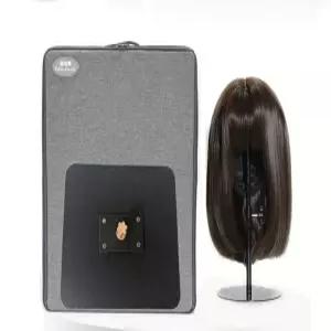 가발 접이식 보관함 헤어피스 케이스 여행용 거치대 스탠드 휴대용