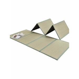 접이식 매트 식 두께3cm 토퍼 4단 야자 러그 일식집 바닥 사계절 90x200cm 장판