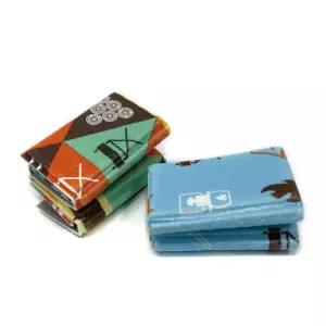 2색 1개 휴대용 8단 접이식 방석 등산 나들이 1인방석 엉덩이 깔개 방수 방습 매트 행사