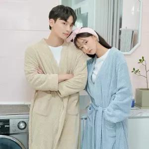 안파 샤워 가운 목욕 극세사 호텔 골프 로브 여자 남자 족욕 ANPA46 / ANPA47