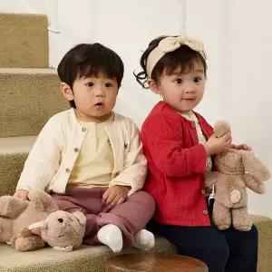 [보리보리/밍크뮤]아미엘뮤베이직가디건 (36114-201-A1)