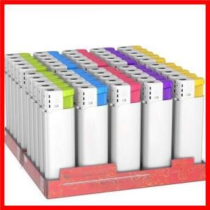 새로운 일회용 오픈 플레임 라이터 두꺼운 이중층 도매 맞춤 인쇄 웨딩 용품 직판