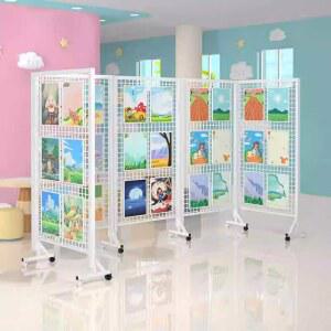 네트망 파티션 접이식 가벽 원룸 철제 작품전시대 메쉬