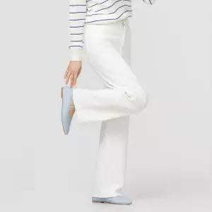 국산 여성 히든밴딩 베이직 스판 일자 면바지 ATT-WPT-5140-소라