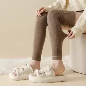 오버니삭스 여성 롱 레그워머 겨울 보온 울 니트 무릎 발목 워머 발토시