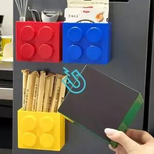레고 블록 자석 수납함 정리함 냉장고 부착 수납박스