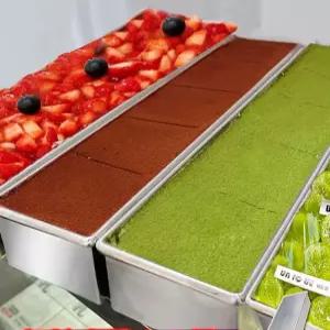 케이크 틀 시나몬롤 스테인리스 베이킹 논스틱 사각 대형