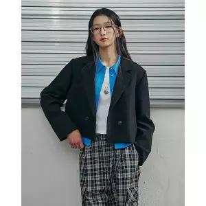 [LAP] 뒤점퍼 배색 크랍자켓 AR1WJ260 (P003774573)