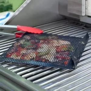 ( )캠핑 용 그릴 간편 바베큐 포켓 주방 조리 취사 도구 주머니 요리 용품 캠핑용 식기