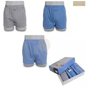 3장 세트 아저씨 사각 트렁크 팬티 아빠 펜티 기본 일반 드렁크 언더웨어