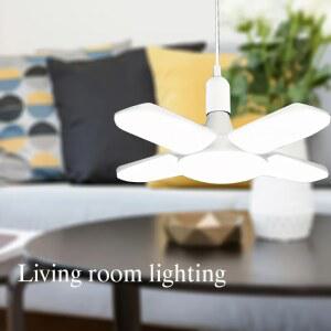 가정 잎 LED 4 절약 매우 및 밝은 깜박임 조명, 에너지 창고 패널 없음, E27 조명용 6500K, 접이식 사무실