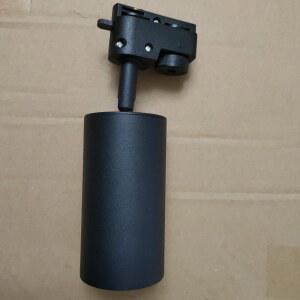 GU10 265V 트랙 산업 레일 3 스포트 LED 조명, 베이스 라이트 AC85V 상 4 와이어, 라이트, 의류 매장