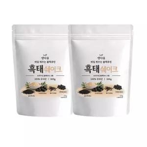 흑태쉐이크 새치 모발 관리용 블랙푸드 4종,2봉지