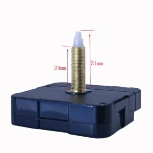 DIY 벽시계 교체 운동 부품 수리 석영 시간 손 전동 20mm MAX 다이얼 두께 31mm 샤프호환트 길이