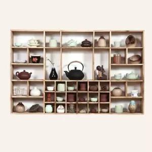 주방 찻장 원목 진열장 커피잔 컵진열장 다기장 다도장 머그컵 엔틱 수납장 수납 그릇