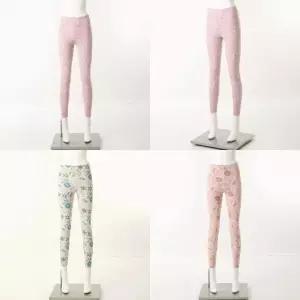 [비너스]비너스(정상) 은은한 나염 모달 번 아웃 여성내의  9부 하의_C VLG6052L_C