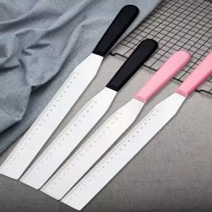 직각 스텐 스패츌러 주걱 베이킹 스테인레스 케익 케이크 제빵 칼