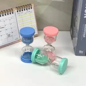 탁상형 10분 마카롱 모래시계 모래시계 15분 마카롱 탁상