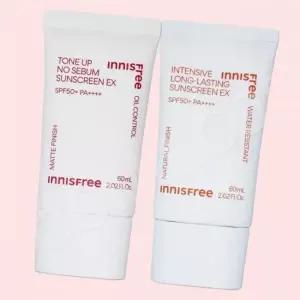 2개 이니스프리 톤업 노세범 선스크린 4637328
