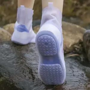 똑딱이 커버 레인부츠 ST7015 레인부츠 장화 장마 실리콘 커버