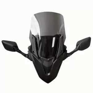수정된 바이크 오토바이 부품 nmax-2024 nmax155 nmax 앞유리 앞유리yamaha nmax155 -2024용 전면 마스크