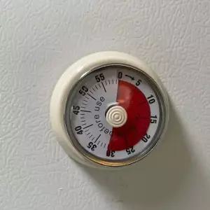 현이몰 북유럽 스타일 쿠킹타이머(아이보리) 1개 시계 마그네틱 타이머 요리타이머 주방시계 쿠킹타이머