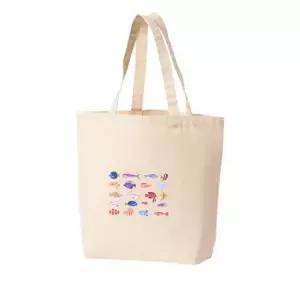 에코백 토트백 물고기 열대어 심해어 바다 토트백 에코백