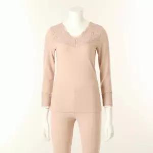 [비너스]비너스(정상) 25AW 시어버터 아크릴 혼방  여성 9부 상의 내의 내복_C VLG5065C_SK_C