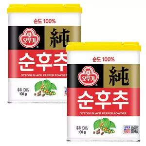 내일도착 오뚜기 순후추 100g x 2개 후추 캔 1267603