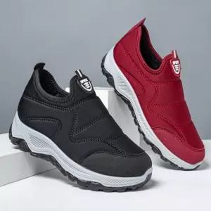 기모 슬립온 털 남여공용 커플 패딩운동화 털운동화 MEF6+1ETI