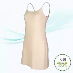 [하프클럽/제이투와이]인견원피스잠옷 인견 이너 슬립 웨어 원피스 속치마