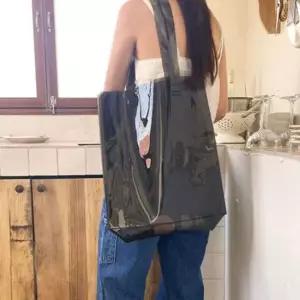 PVC가방 여름 바캉스 비치백 가방 PVC가방 투명가방 PVC쇼핑백