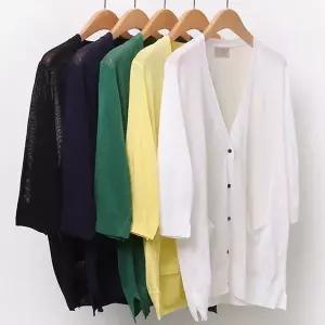 [하프클럽/시드마켓]데일리 썸머 미니 가디건 3065935S 빅사이즈 여성