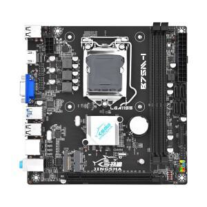 B75 LGA 1155 미니 ITX 마더보드 키트 콤보  코어 i3 2130 프로세서  16GB DDR3 PC 메모리  와이파이 NVME