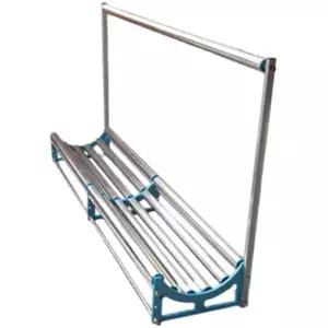 원단 롤 거치대 커튼 재단 보관대 천풀기 롤러 선반 작업대