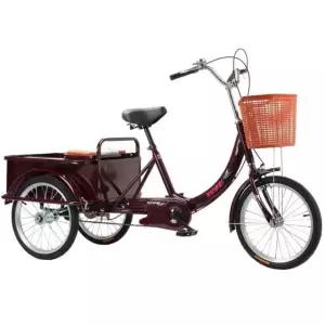 성인용 삼륜 자전거 화물 수레 배달 카트 운반 짐꾼