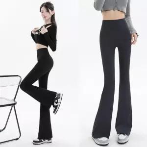 먼키나 하이웨스트 부츠컷 레깅스 팬츠 SD-240560 Arr9+1OSt