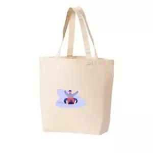 에코백 토트백 눈썰매장 눈썰매 튜브썰매 토트백 에코백