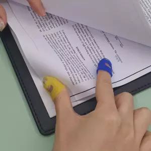 기타연습 핑거팁 손가락골무 실리콘골무 M