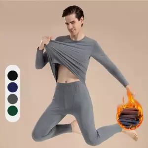 남성 내복 기모 성인 내의 남자 보온 방한 타이즈 바지 상하세트