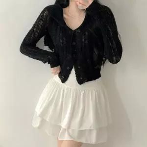 [ERA][ERA] 썸머 풀슬리브 배색컬러 내추럴 스탠다드시즌 버튼가디건 (41303097)